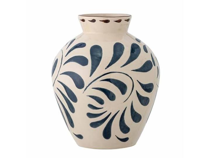 Heikki Vase, Blue, Steingut