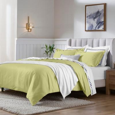 Superior Egyptian Cotton 650 Thread Count Solid Duvet Cover Set