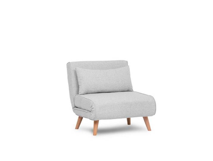 Skye Decor Relaxsessel Folde (Relaxsessel inkl. Hocker), 14-fach verstellbare Rückenlehne, Pflegeleichter Teddy-Stoff