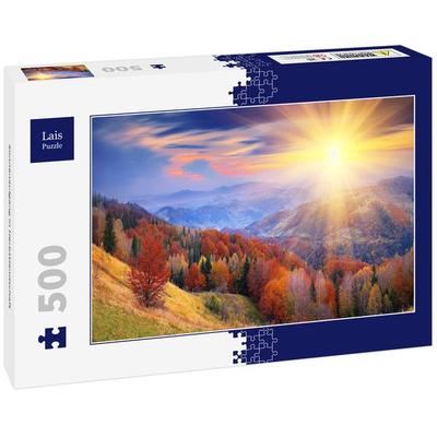 Lais Puzzle Sonnenaufgang in Herbstlandschaft 500 Teile