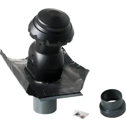 Steildachlüfter Universal DN 125 Farbe schwarz