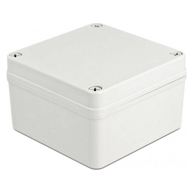 Delock Installationsgehäuse IP65 wasserdicht 125 x 125 x 75 mm grau (Gehäuse) (60398)