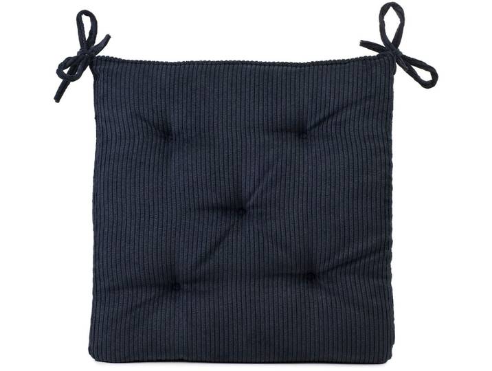 Sitzauflage GÖZZE Capri , schwarz, B:40cm H:4cm, Polyester, Polsterauflagen, Sitzauflage