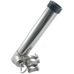 Angelrutenhalter für Reling, verstellbar, A4, 285mm, für Rohr 30mm