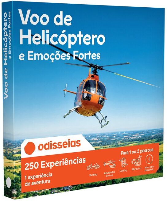 ODISSEIAS VOO HELICOPTERO E EMOCOES FORTES