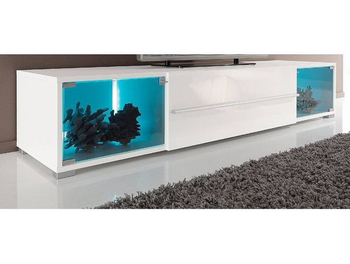 Lowboard HÖLTKEMEYER Aqua , weiss (weiß, weiß), B:141cm, Sideboards, Lowboard, TV-Board, Breite 141 cm oder 161 cm