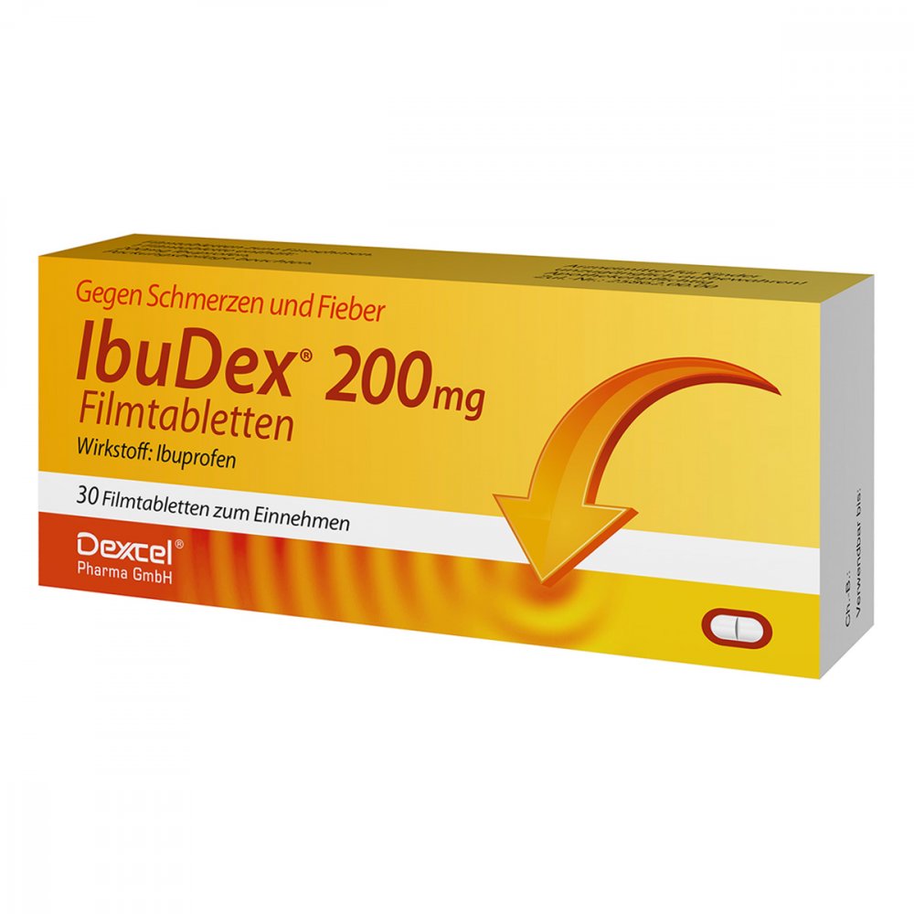 Dexcel Pharma GmbH IbuDex 200mg 09294871