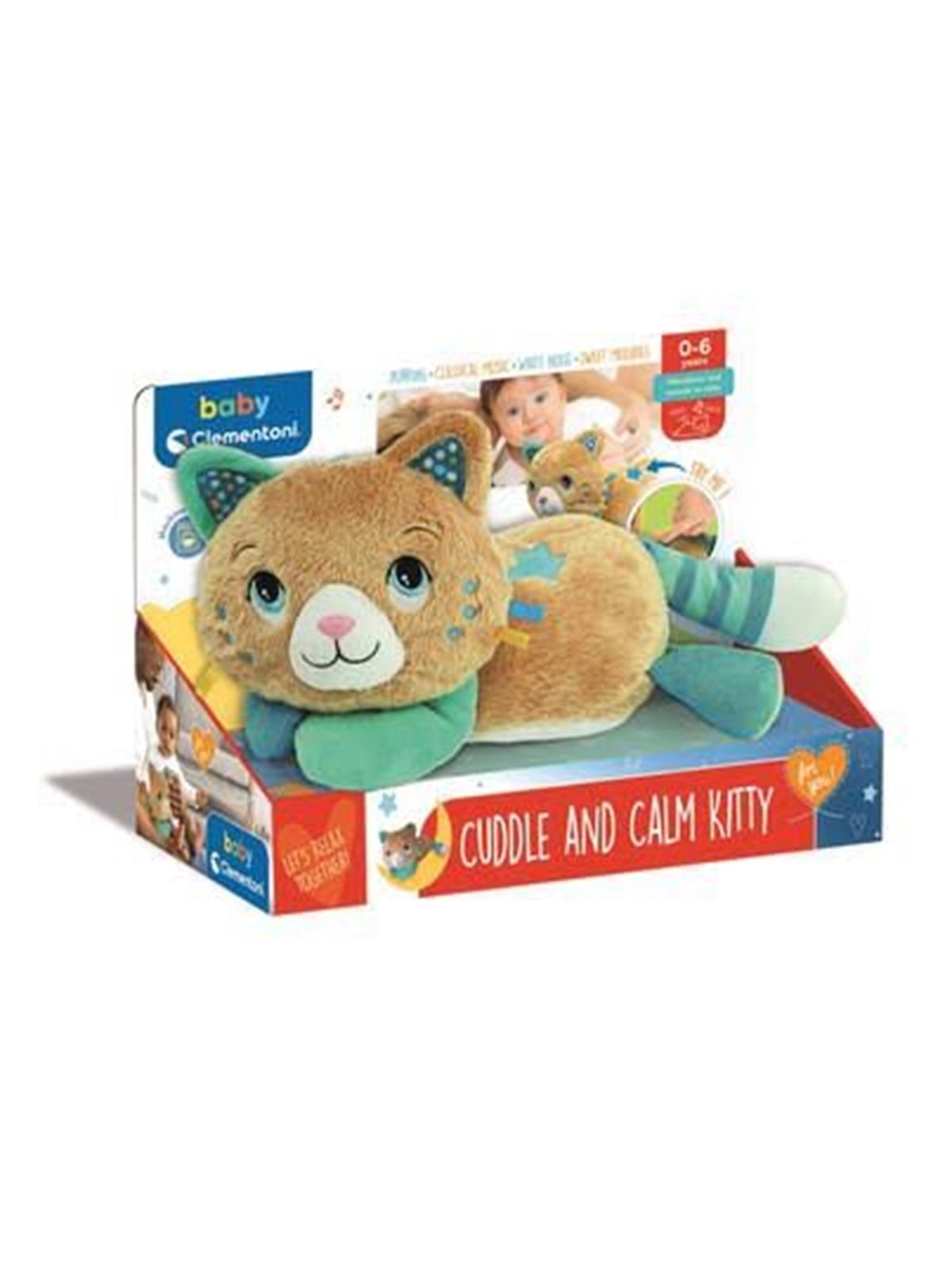 Clementoni Kuschelige beruhigende Katze