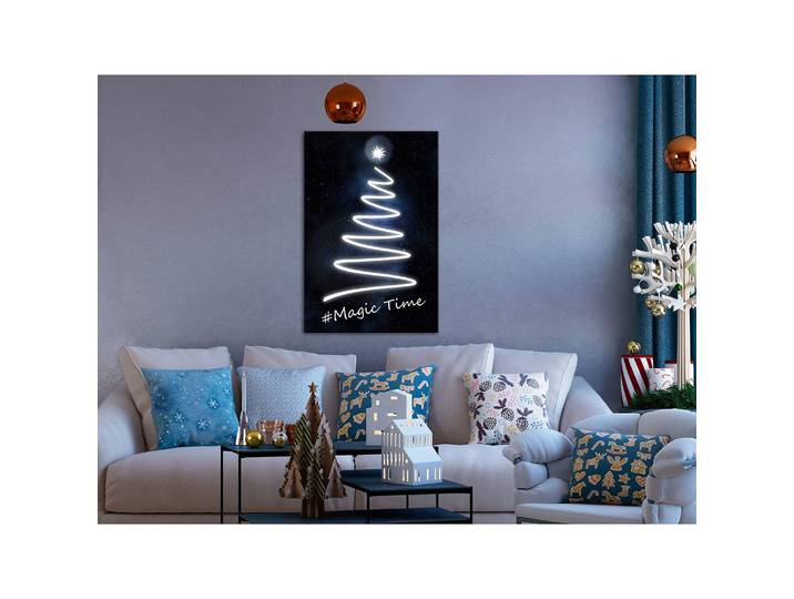 Tableau déco Magic Time Lin Noir 40 x 60cm