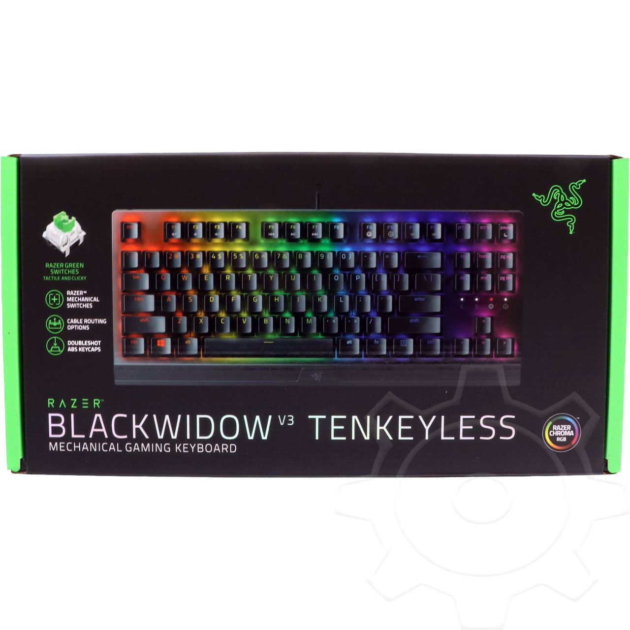 Razer BlackWidow V3 USB Deutsch schwarz (kabelgebunden)