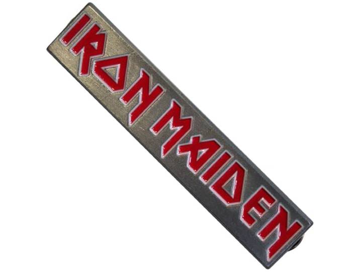 Iron Maiden Band Logo Pin Badge One Size