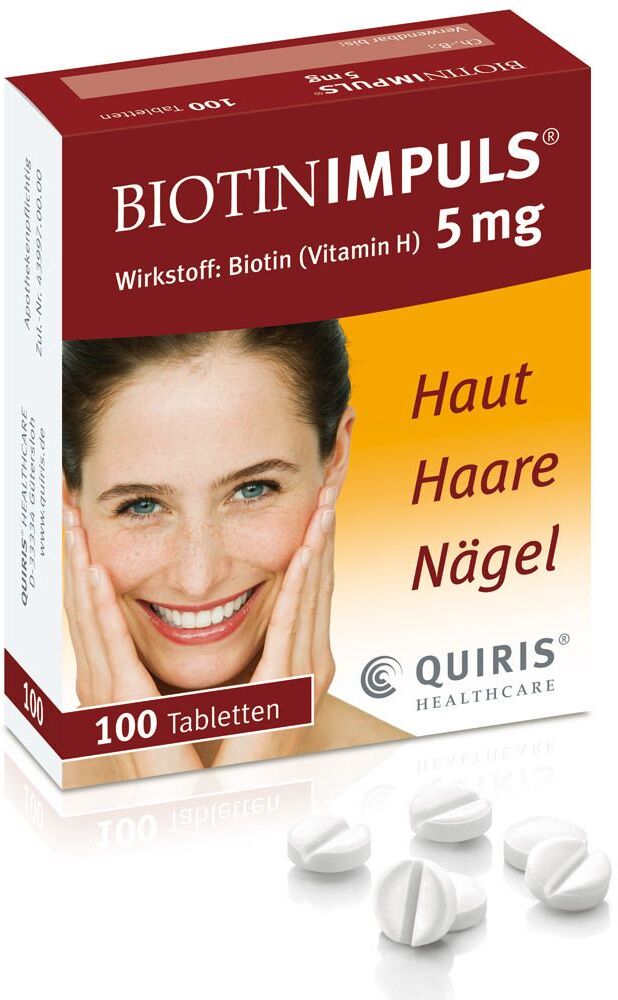 Biotin Impuls 5 mg Tabletten 100 St