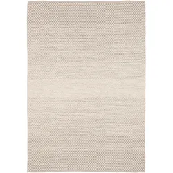 Pergamon, Teppich, Baumwolle Natur Kelim Teppich Sandy Meliert (230 x 230 cm)