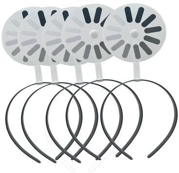Uplift Treasures Funny Brain Loading Headband Hair Clip Set 5 Pcs