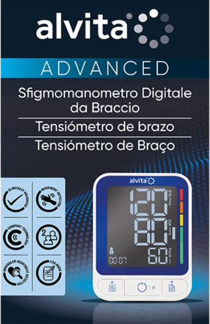 Alvita Tensiómetro Automático de Braço Advanced