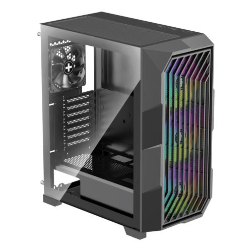 Xilence Xilent Breeze II Midi Tower ohne Netzteil schwarz