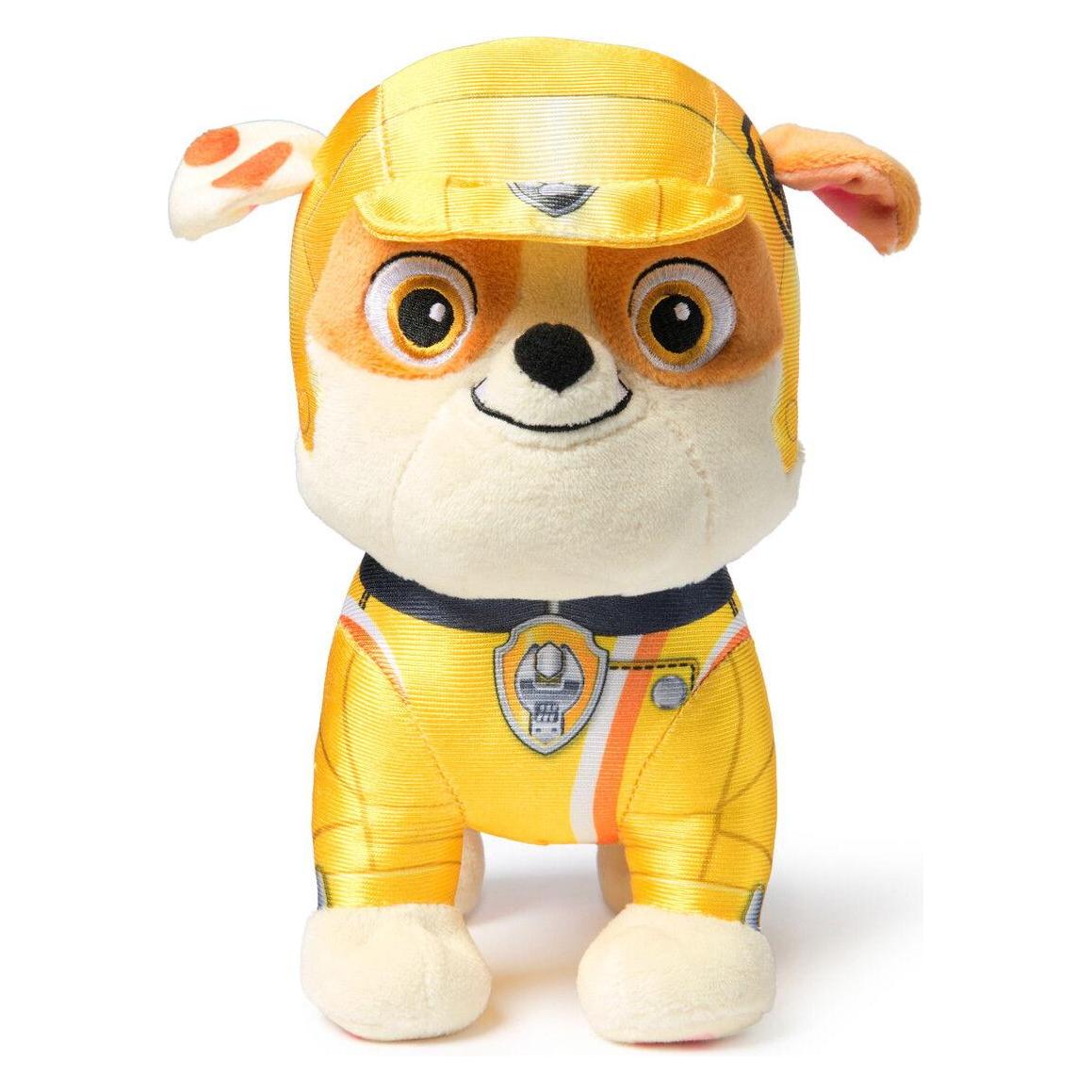 Paw Patrol Rescue Wheels - Basic Plush - Rubble (19cm) (18 cm) (6069660)