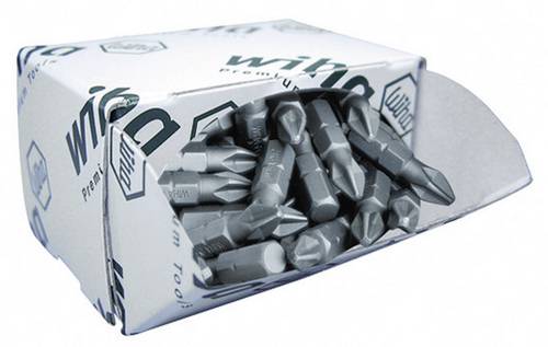 Wiha 08057 Kreuzschlitz-Bit Antrieb: 1/4 (6.3 mm) Abtrieb: Kreuzschlitz Pozidriv PZ 2 25mm