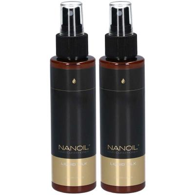 Nanoil Liquid Silk Hair Conditioner x2 2x125 ml Sprühflasche