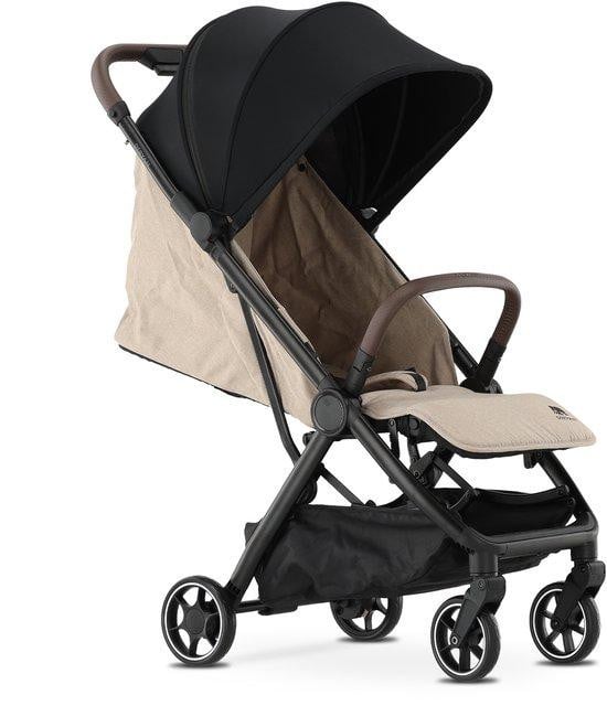 Deryan Air Buggy Reisbuggy voor in het vliegtuig met transporttas - Nougat