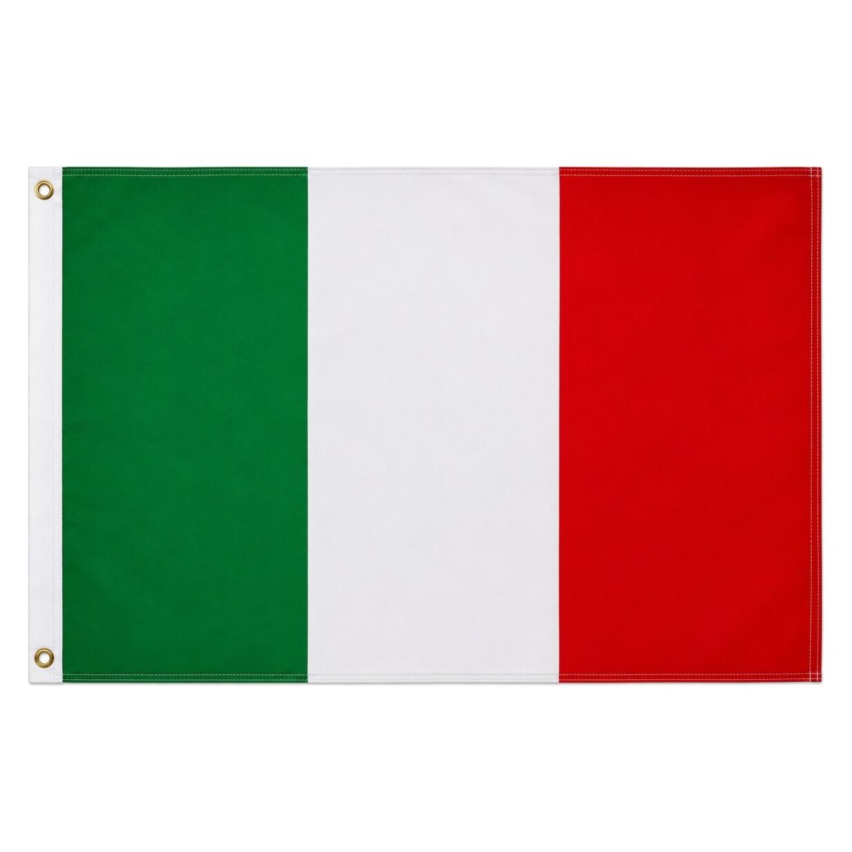 trends4cents XXL Flagge Italien 250 x 150 cm Fahne mit 3 Ösen 100g/m² Stoffgewicht Hissflagge (150 x 250 cm) (32205737)
