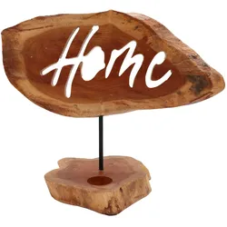 Candle Holder Sign - Home