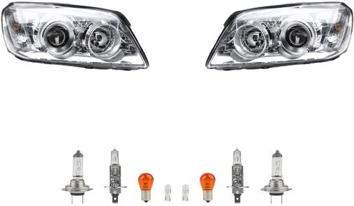 NP24 Scheinwerfer Set Halogen passend für Chevrolet Captiva 06-11 Leuchtmittel Li. Re
