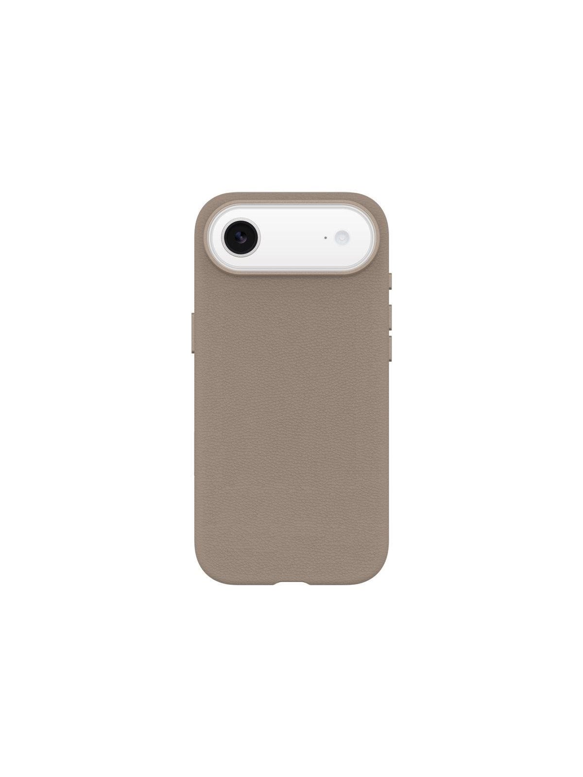 OtterBox Symmetry Cactus Leather Camera Control Apple iPhone Air Cottonwood Glen - light grey