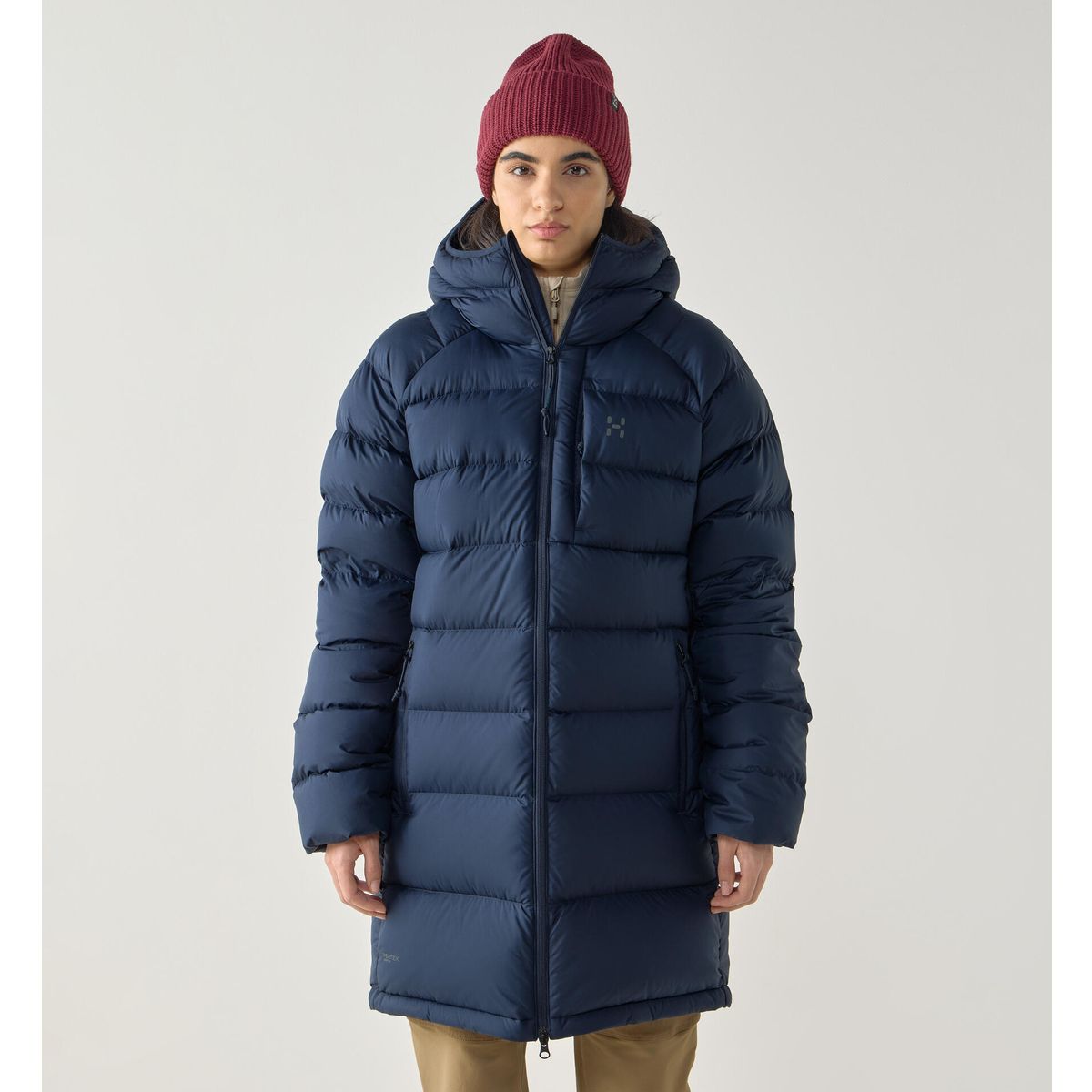 Haglöfs Rosson Down Parka Women tarn blue (3N5) XXL 6081243N5035