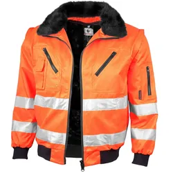 Pilotenjacke „signal Warnschutz“ - 4XL - Orange