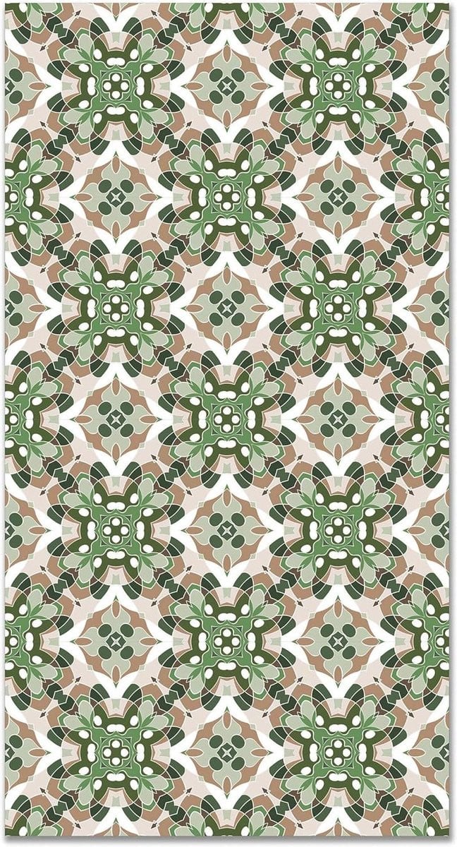 Geometrisch Scandinavisch Vloerkleed van Polypropyleen - Rechthoekig - Merkloos