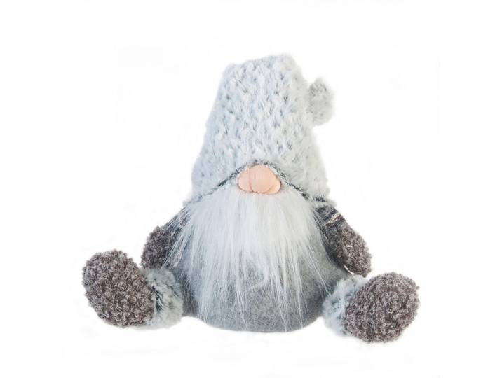 Mobili Rebecca Schwedischer Gnom Grau 24/16/35 cm, 24x35x16 cm, Dekoration, Weihnachtsdekoration