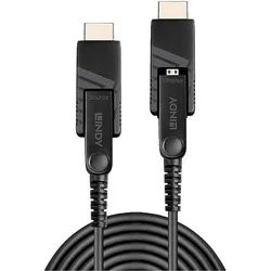Lindy micro HDMI (Typ D) — micro HDMI (Typ D) (70 m), Videokabel, Schwarz