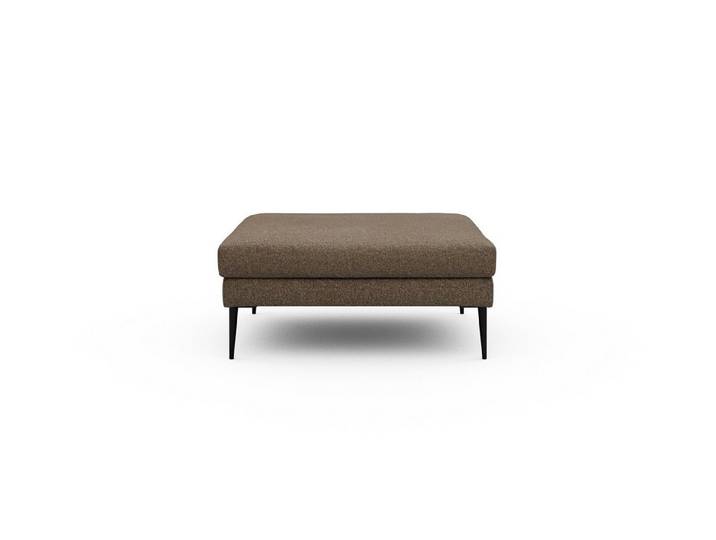 moebelfaktor Sitzhocker Paul, Skandinavisches Design, niedrige Bauhöhe, für Saugroboter geeignet