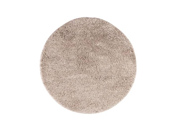 Kateha Shaggy Teppich rund White/grey, Ø220 cm