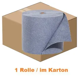 Absorptionsrolle PIG BLUE® Saugrolle 1 Rolle je Beutel Abmessung 38 cm x 4600 cm, Absorbiert 77,7 L je Rolle