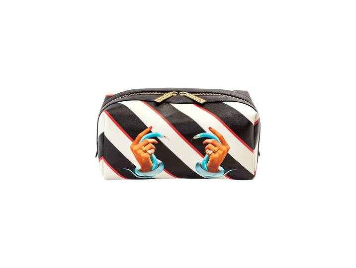Design Necessaire „Toiletpaper Hands with snakes“ Multicolor Seletti