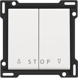 Niko Züblin 154-65918 Abdeckung für Doppel Rollladentaster zur elektronischen Bedienung 15465918