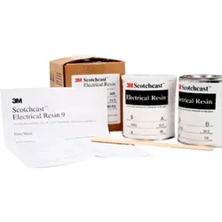 3M Scotchcast 8 Epoxid-Flüssigharz, Gelblich transparent, Teil A, 18,14 kg