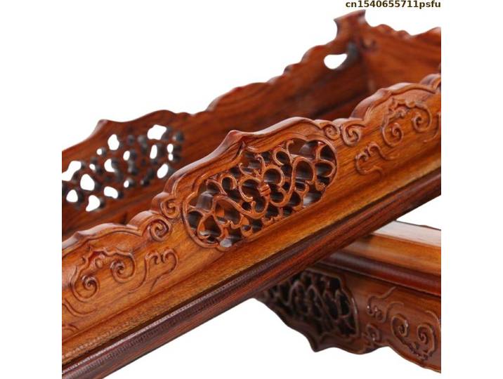 Présentoir de Base Miniature en bois pour Figurines, Vase, Pot de fleur, Table à bonbons, socle à thé, décoration de plante bonsaï, meubles de maison