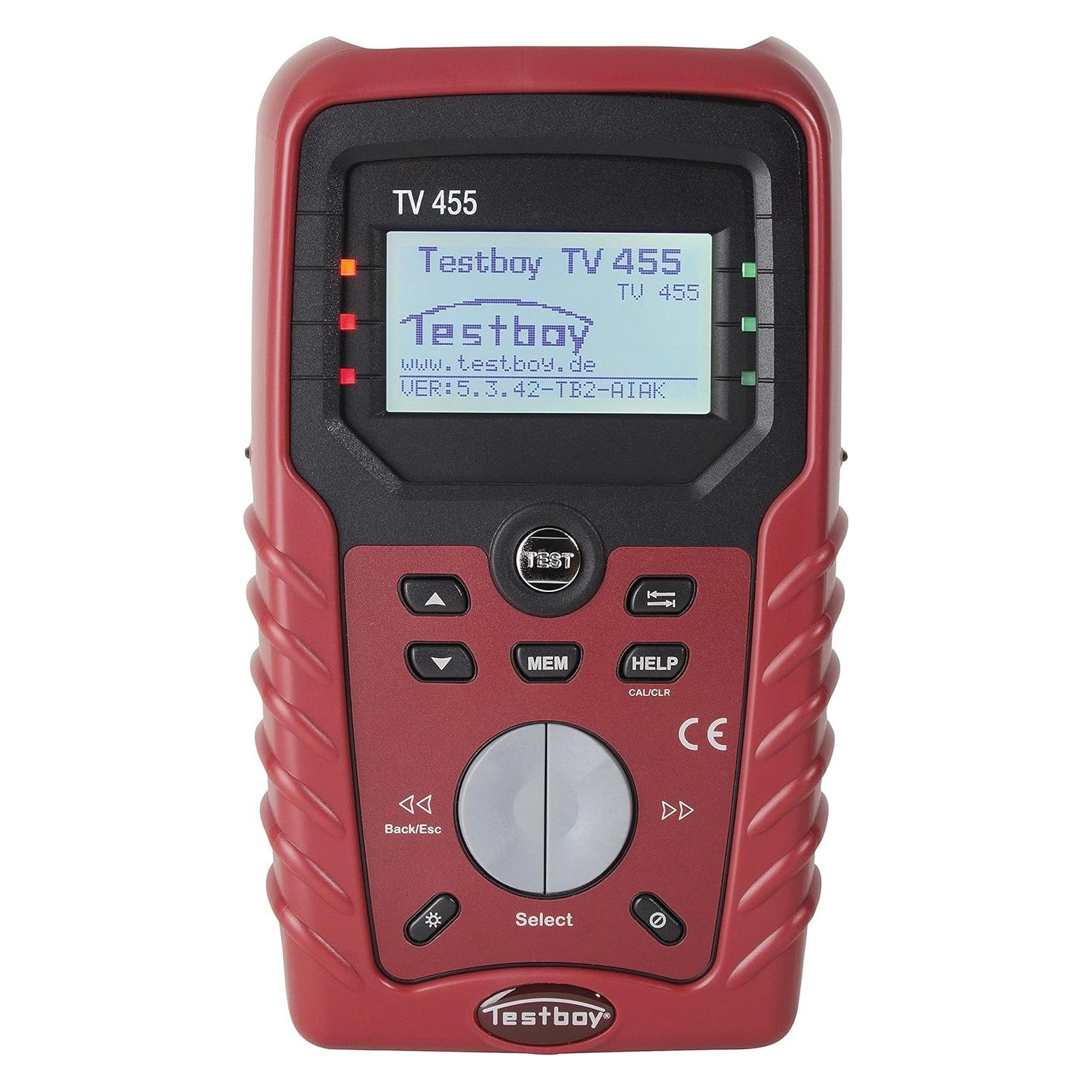 Testboy Gerätetester TV 455 EN 61326 (CAT III 600V, CAT IV 300V, Hand-Multimeter) (TV 455)