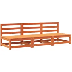 vidaXL, Gartenlounge, Quhonon (Sofa-Mittelteil (3 Stk.))