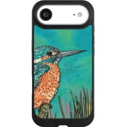 Nivocase Hülle für Apple iPhone Air Handyhülle NIVOcore Case Schwarz Malerei Tiere Vogel (Apple iPhone Air), Smartphone Hülle, Schwarz