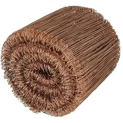 H+r Betonbindedraht D.1mm L.120mm dop.· verkupfert