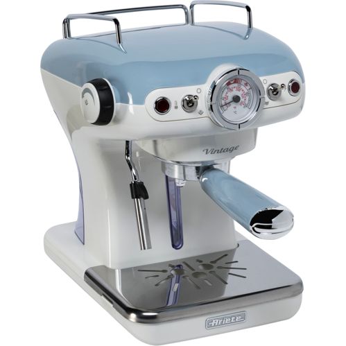Ariete Vintage Espresso Maschine, blau