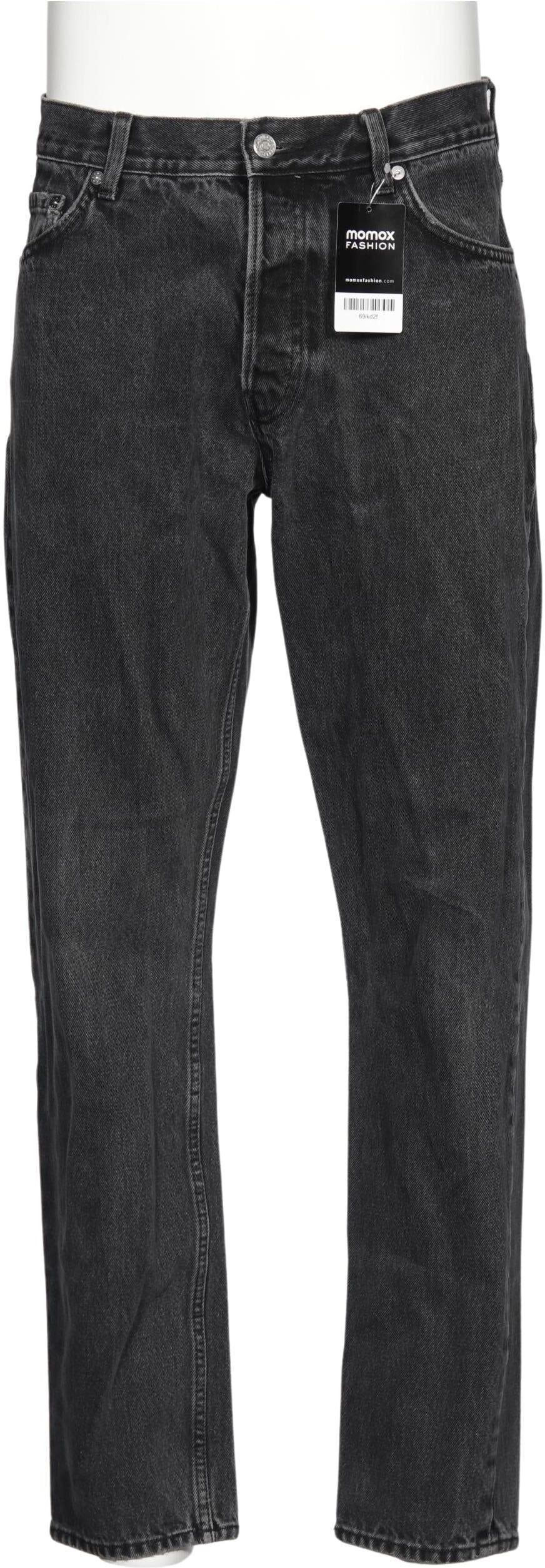 Weekday Herren Jeans, Grau, Gr. W32, Baumwolle - Second Hand