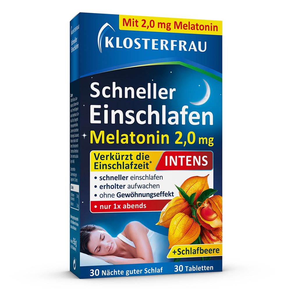 MCM KLOSTERFRAU Vertr. GmbH Klosterfrau Schneller Einschlafen Tabletten 00735061