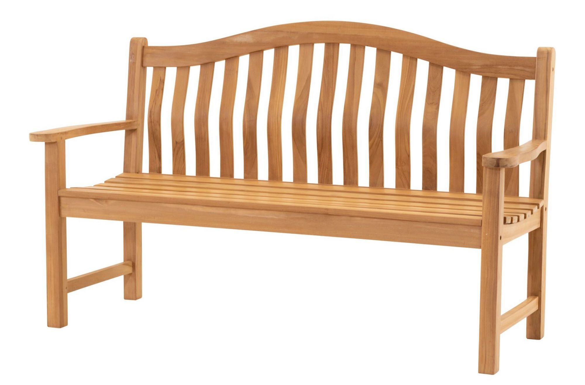 Lesli Living Teak Landhausbank Ergo 158,5 cm