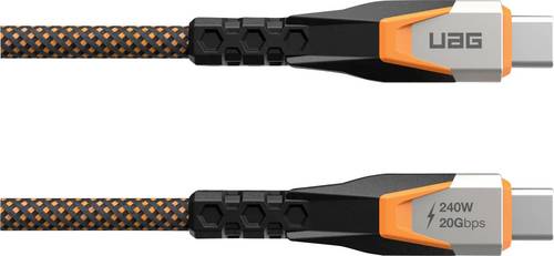 Urban Armor Gear USB-C Kabel USB 3.2 Gen2 USB-C Stecker, USB-C Stecker 0.75m Schwarz 9B4415114097