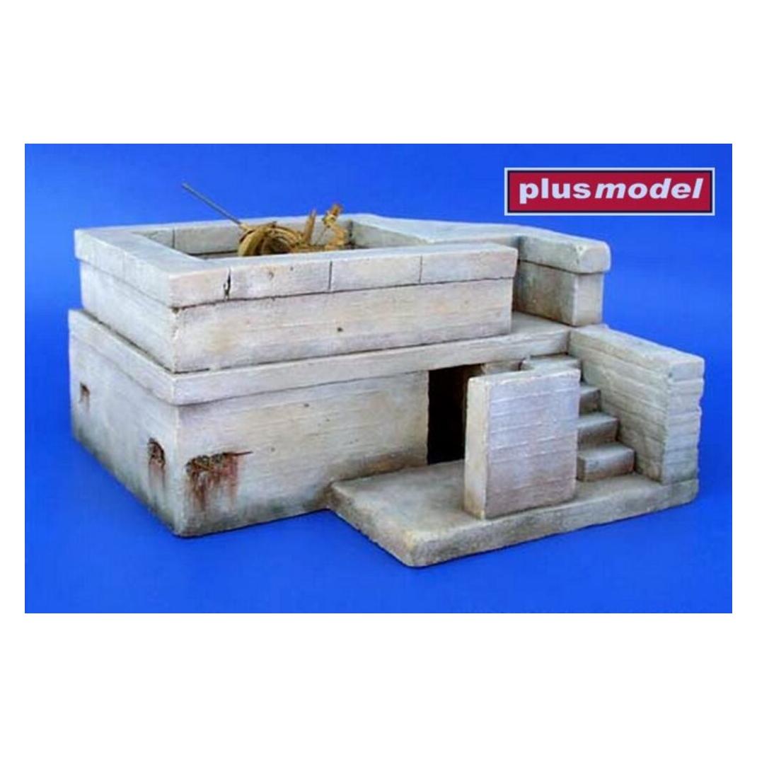Plus Model Deutscher Flak Bunker WW II (23800131)